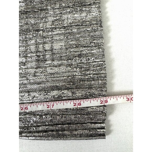 NWT Anthropologie Women S Metallic Silver Elevenses Wide Leg Pant Holiday Party - Picture 5 of 10